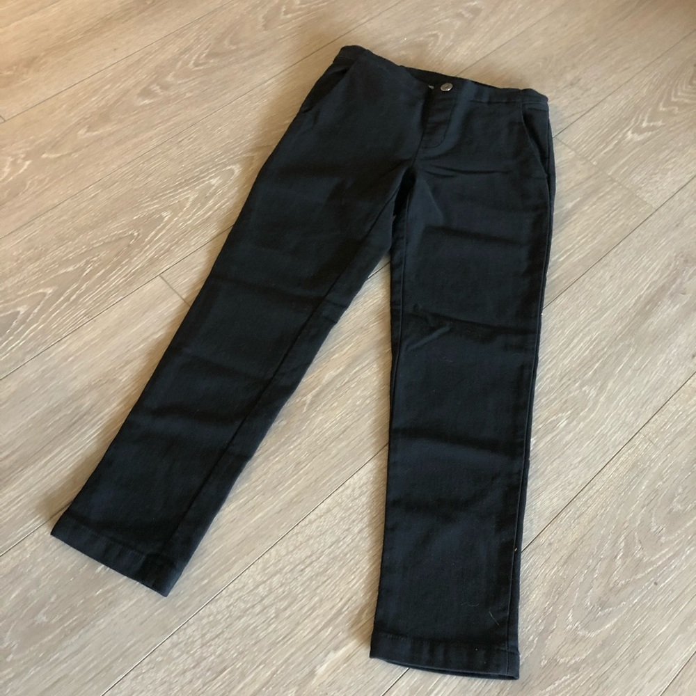 Candiani Black Denim Jeans Cropped Ankle